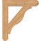 Ekena Millwork Funston Craftsman Smooth Bracket, Western Red Cedar, 5 1/2"W x 34"D x 38"H BKT06X34X38FST04SWR - alternate 3